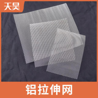 电蚊拍 铝板网导电拉伸电极装饰圆形铝网